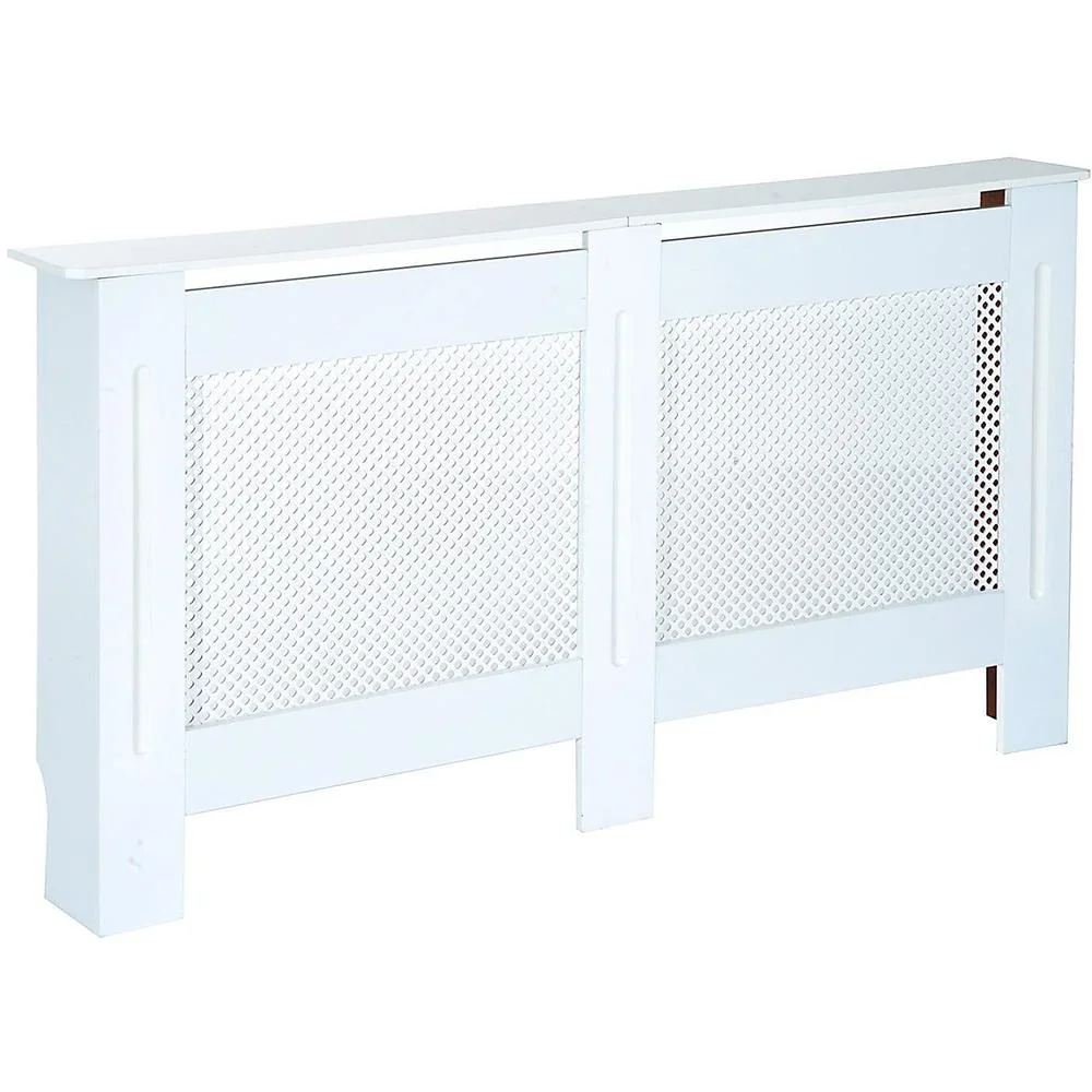 Heizkörperabdeckung 152cm Weiß