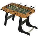 Tischfußball Tischkicker Kickertisch Spielzeug Spieler-Party Fußball Geschenk für 14+ Jungen Zusammenklappabar innen mit