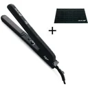 Max Pro Gloss Stylingzange Schwarz inkl. Hitzeschutzmatte