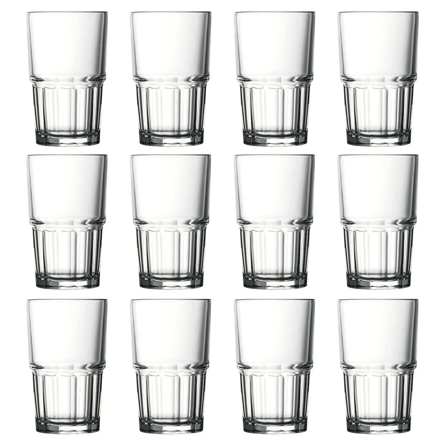 Longdrinkgläser, Trinkgläser 12er Set - Next, 284ml