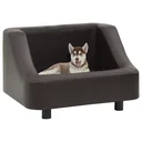 Hundebank 67x52x40 cm Leder b