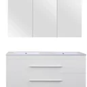 Badezimmermöbel Style 120cm - Mat Weiss