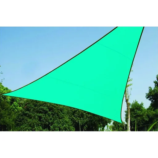 "sonnensegel - dreieckig - 5 x 5 x 5 m - himmelblau image"
