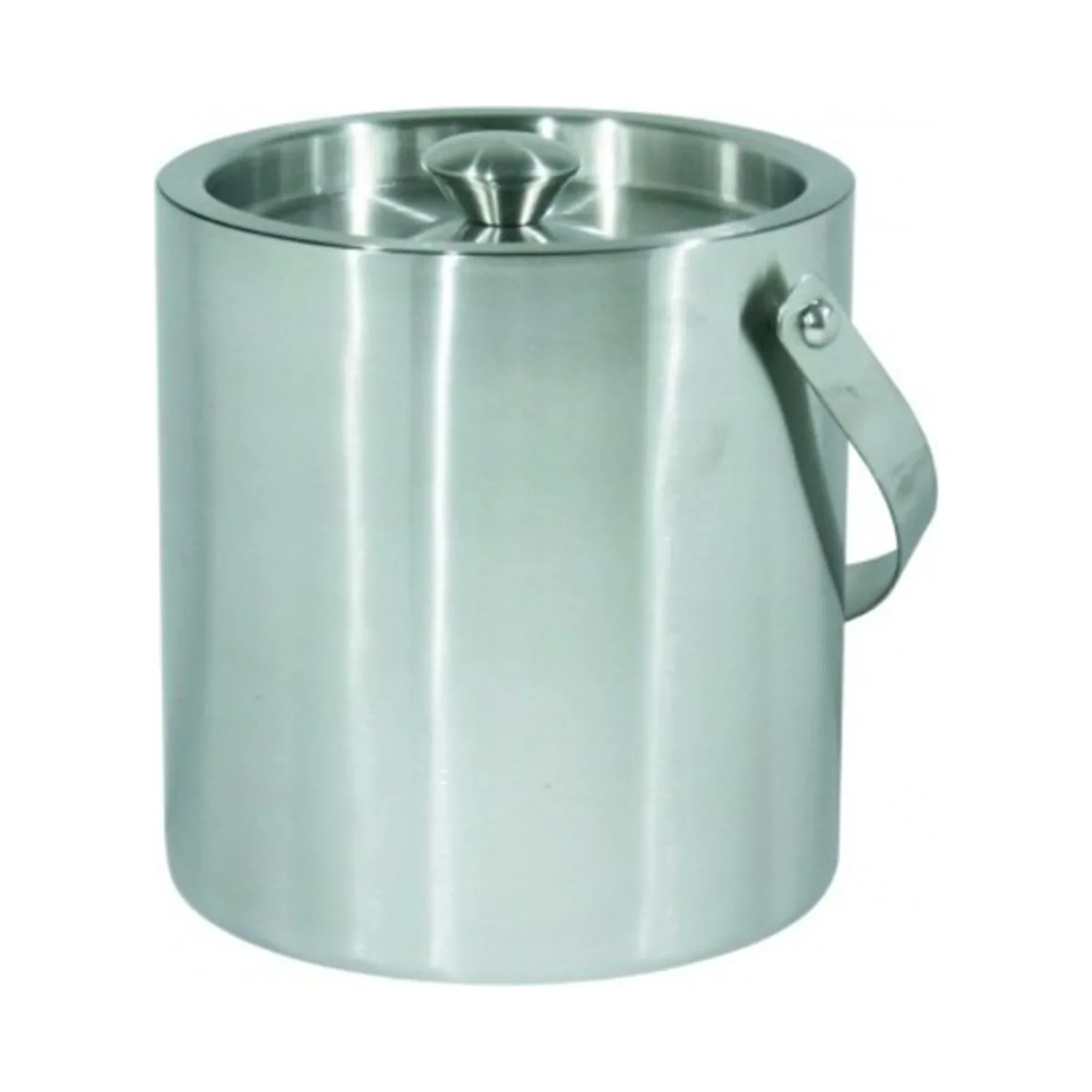 Eiswürfelbehälter Eiseimer Thermo Chrom-Nickel-Stahl