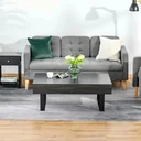 Couchtisch Beistelltisch Sofatisch Fernsehtisch Kaffeetisch Wohnzimmertisch mit Schublade Regale stabiles Stahlgestell e