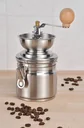Kaffeemühle mit Keramikmahlwerk, Edelstahl
