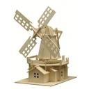 Holzbausatz "Windmühle", 25 x 38 cm