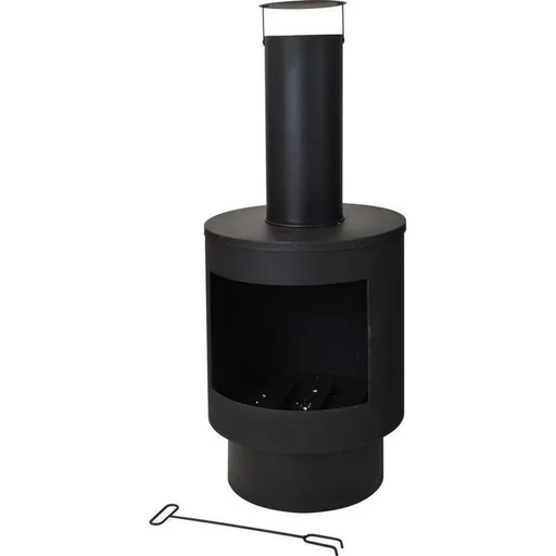 "Pro garden Gartenkamin - Metall - 112cm (h) image"