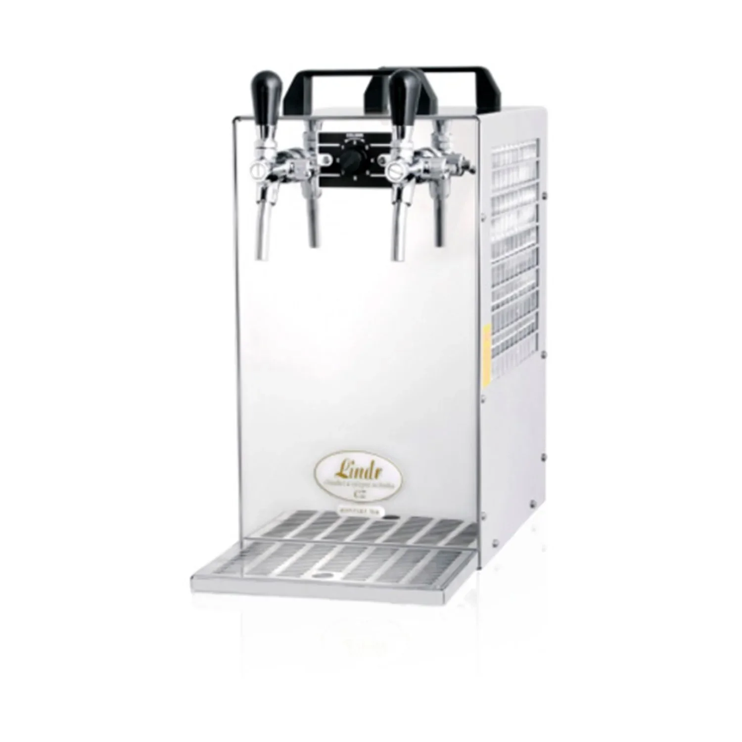 "Zapfanlage, Bierzapfanlage Kontakt 70/K, 2-leitig Trockenkühlgerät aus Edelstahl, 90 Liter/h, mit Membranpumpe, Green Line image"