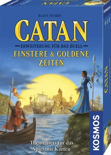 "Catan - Das Duell - Erweiterung - Finstere und Goldene Zeiten image"