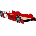 F1-Rennbett rot