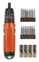 Batterie Stabschrauber A7073, 19 teilig