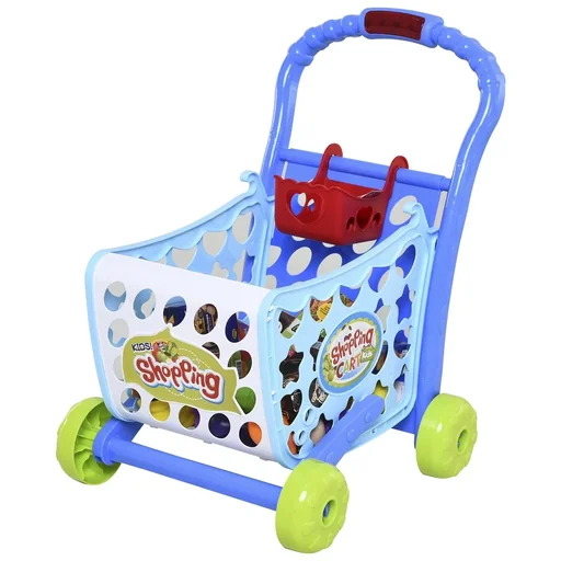 "Kinder Einkaufswagen mit Zubehör image"