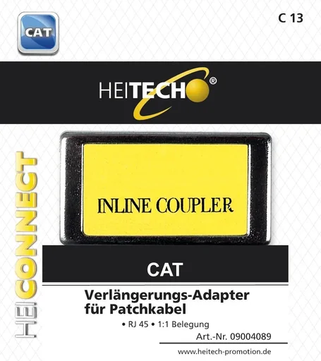 "C13 LAN-Kabel-Verbinder CAT 5e image"