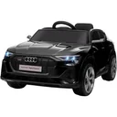 Kinderauto elektrisch 3 Geschwindigkeiten mit Fernsteuerung ab 3 Jahren Kunststoff Metall schwarz 108 x 60 x 47 cm