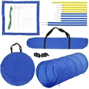 Hundesport blau/gelb