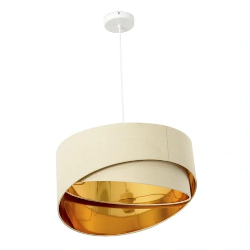 "Deckenleuchte Kronleuchter Deckenlampe mit zwei abgeschrägte Lampenschirme für Büro, Wohnzimmer, Esszimmer, Stahl, Leine image"