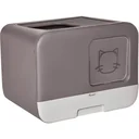 Katzentoilette mit zwei Eingängen und abnehmbarem Boden