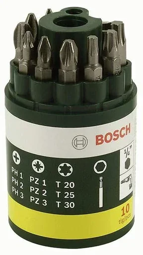 "Schrauber Bits, Runddose, 10 tlg. image"