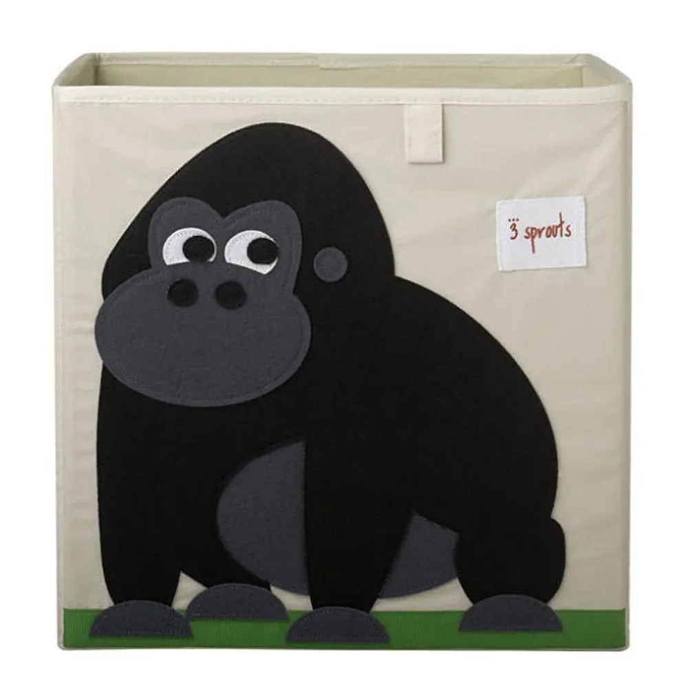 3 Sprouts Spielzeugkorb Gorilla