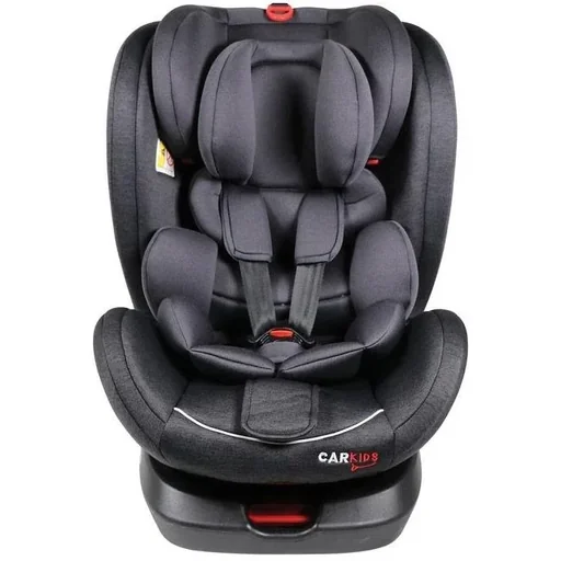 "Kindersitz/Autositz ISOFIX 360 Grad drehbar - Grau - Gruppe 0+/1/2/3 image"