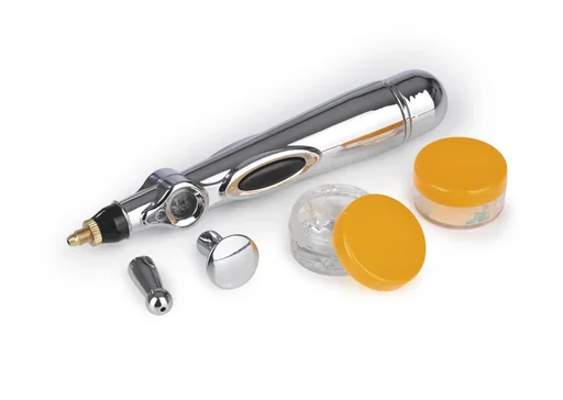 "Akupressur-Stift, 1,5 Volt, Silberfarben image"