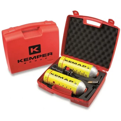 "Lötkolben-Hartlot-Set im Koffer - 2400 °C - inkl. 2 Hart- und Weichlotpatronen image"