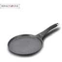 Marmorierte Pfannkuchenpfanne - schwarz - 26 cm