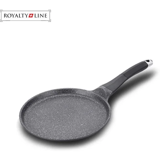 "Marmorierte Pfannkuchenpfanne - schwarz - 26 cm image"