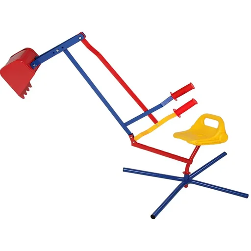 "Sandkasten Kinderbagger mit flexibler Schaufel - 360 ° drehbar image"