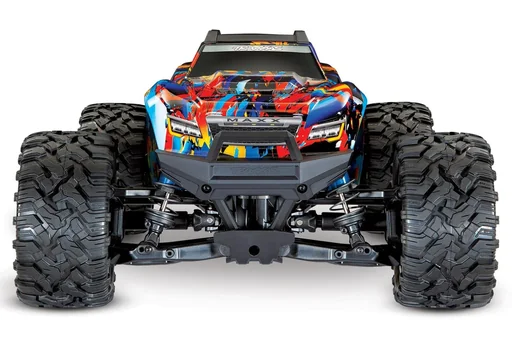 "MAXX 1:10 RTR TSM SR VXL-4S Regler ohne Akku/Lader 1/10 Monster-Truck Brushless rot image"