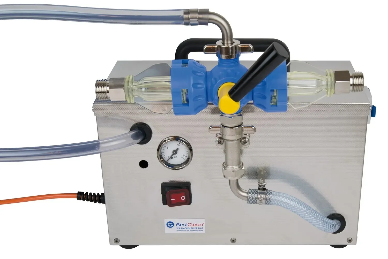 Bevi MiniMax: 3-Wege Bierleitungsreinigungsgerät für maximale Sauberkeit & Effiz