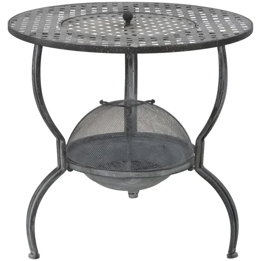 "Holzkohlegrill 70x67 cm antik-grau image"