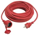 Gummi Verlängerung rot, H07RNF3G, 1,5 mm² - 10 m