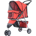 Hundewagen Hunde Stroller Hundebuggy Rot