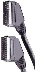 "HQ Scart Kabel 1,5 m, 2 Scart Stecker, einzeln geschirmt image"