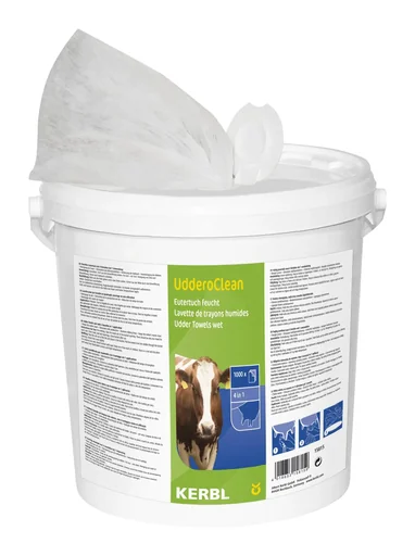 "Eutertuch UdderoClean feucht, im Eimer - 1000 Blatt image"