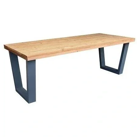 "Esstisch New York Roasted wood - Grau image"