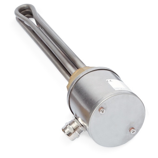 "Einschraubheizkörper G1 1/2, Messing / V4A, ohne Regler, 2.0kW, ET 210mm image"