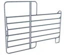 Weidepanel - Zaunelement mit Tor, 3,6 m Länge, Gesamthöhe 2,2 m