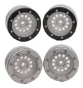Beadlock Wheels PT-Bullet Silber/Schwarz 1.9 (2 St.)
