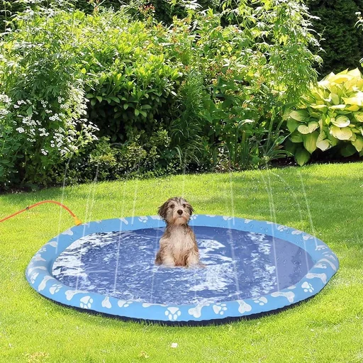 "Hunde Wasserspielzeug mit Wasseranschluß Blau image"