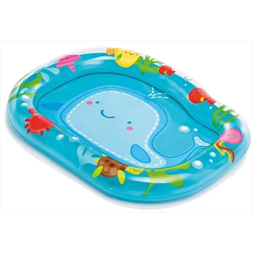 "Babyschwimmen mit Wal Druck image"
