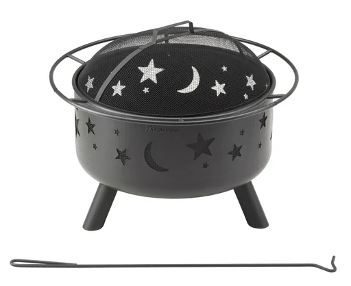 "Feuerkorb "Stars & Moon", rund, 75 cm image"