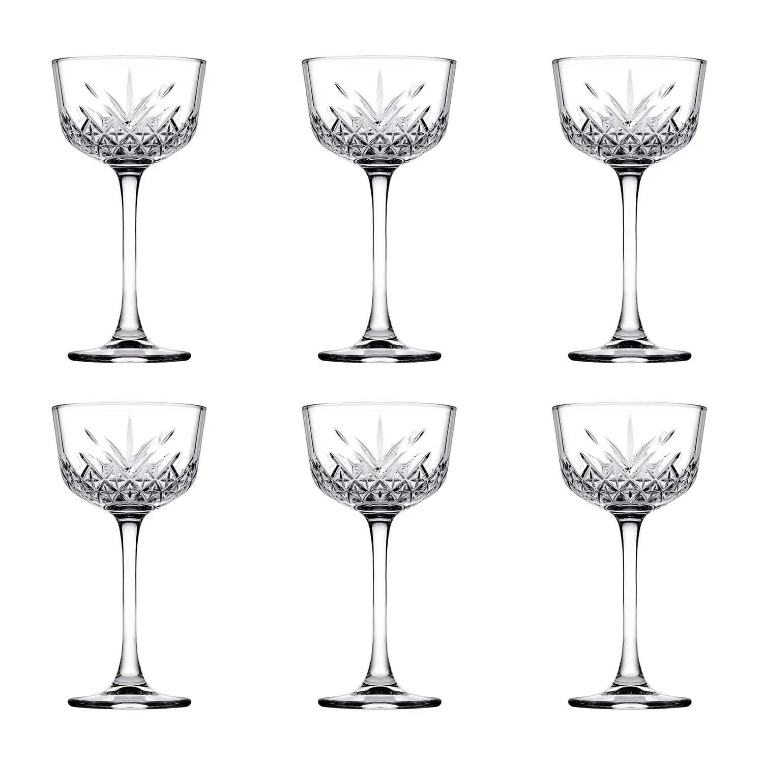 "Weingläser Set (6 Stück, 160ml) - Serie Timeless - Klassisch & Elegant image"