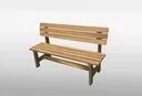 Holz-Bank Summer honigbraun