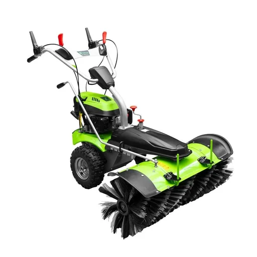 "Kehrmaschine "ZI-KM1000", mit Schneeschild, 3600 Watt, Grün image"