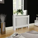 Heizkörperverkleidung 112 cm MDF weiß