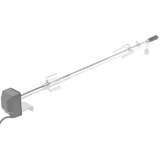 "BBQ Rotisserie Spieß mit Motorstahl 1200 mm image"
