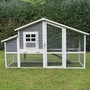 Hühnerstall Wilma, 199 x 70,4 x 116 cm